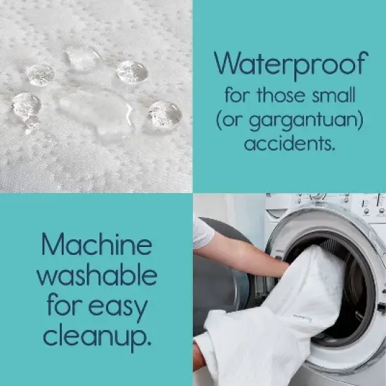 hiccapop Playard Mattress - White image {3}