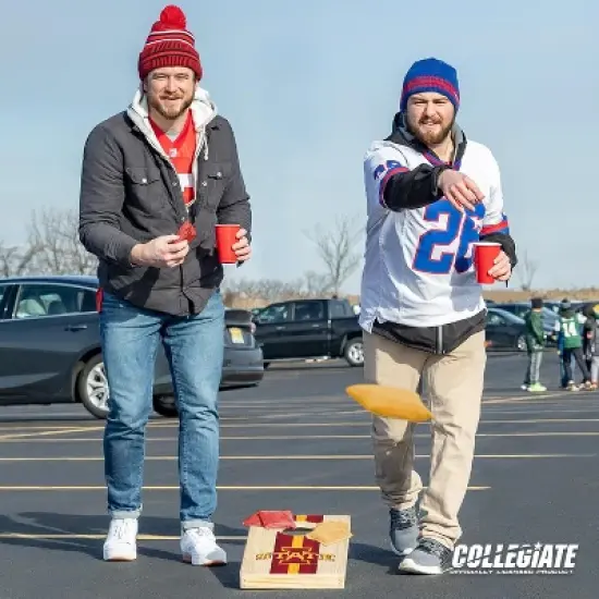 NCAA Iowa State Cyclones 1'x2' Wood Cornhole Set image {5}