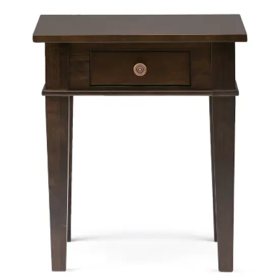 18" Sterling Solid Wood Contemporary End Table - Wyndenhall image {3}
