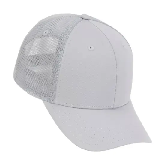 Pro Player Adult Polyester Baseball Hats - Medium Gray image {2}