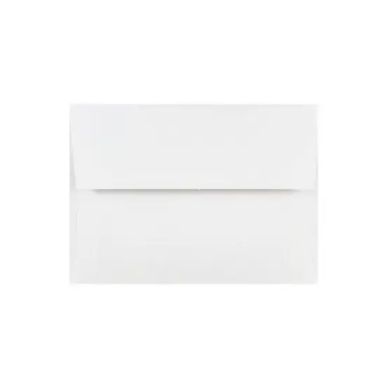 JAM Paper A6 Invitation Envelope 4 3/4" x 6 1/2" White 500/Box (31820D) image {2}