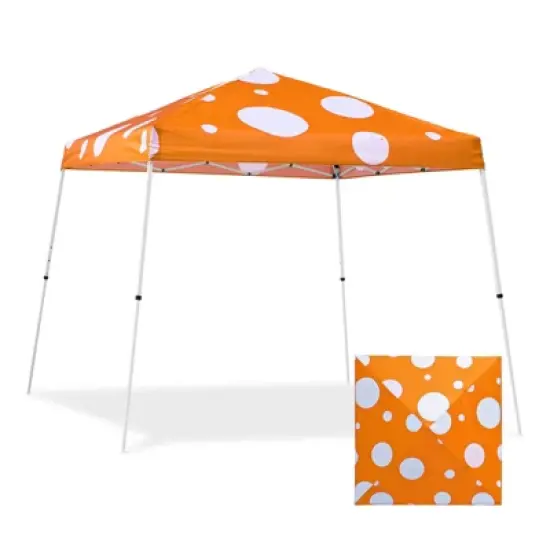 EAGLE PEAK Slant Leg Pop-up Canopy Tent Easy One Person Setup Instant Outdoor Beach Canopy Folding Portable Sports Shelter image {33}