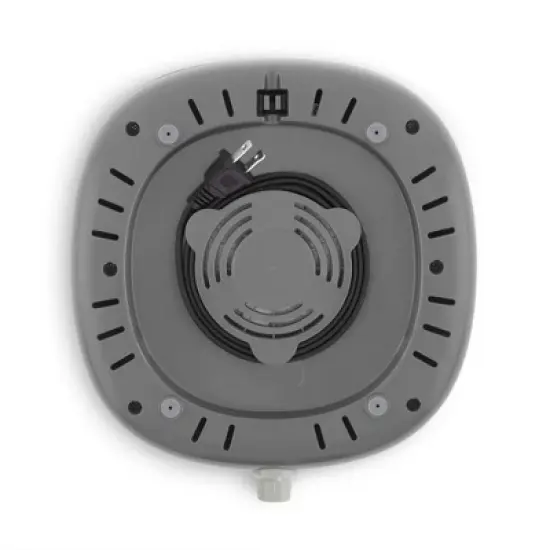 Dash Everyday Electric Cooktop: 1200W, Smooth Top, 1 Burner, Countertop, Gray image {1}