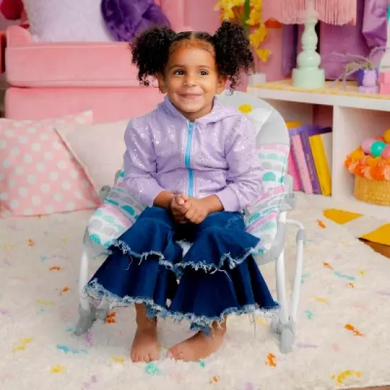 Bright Starts Infant to Toddler Baby Rocker - Rosy Rainbow image {2}