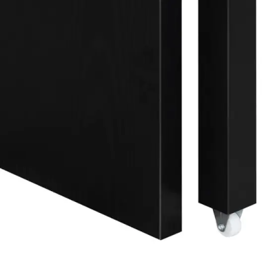 Newport JB Console Sliding Desk with Drawer and Riser - Breighton Home image {4}