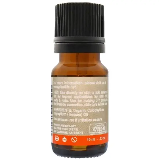 Plantlife Tamanu Carrier Oil - Cold Pressed, Non-GMO, and Gluten-Free Carrier Oil for Skin, Hair, and Personal Care image {3}