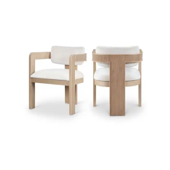 Meridian Furniture,Sacha Velvet Dining Chair, Set of 2 image {13}