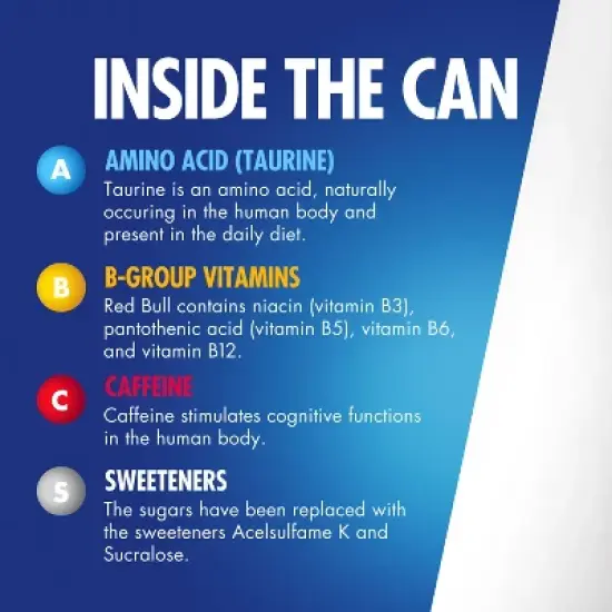 Red Bull Sugar Free Amber Edition Energy Drink - 4pk/8.4 fl oz Cans image {2}