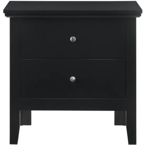 Passion Furniture Primo 2-Drawer Nightstand (24 in. H x 15.5 in. W x 19 in. D) image {6}