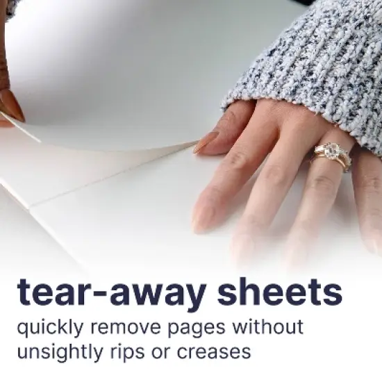 9"x12" Watercolor Paper Pad 20 Sheets - Strathmore: Sketch & Drawing Pad, Matte Finish, Top Bound, 90 lb, White image {4}