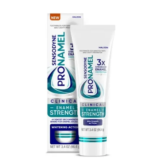 Sensodyne Clinical White Deep Toothpaste - Enamel Strength - 3.4oz image {12}