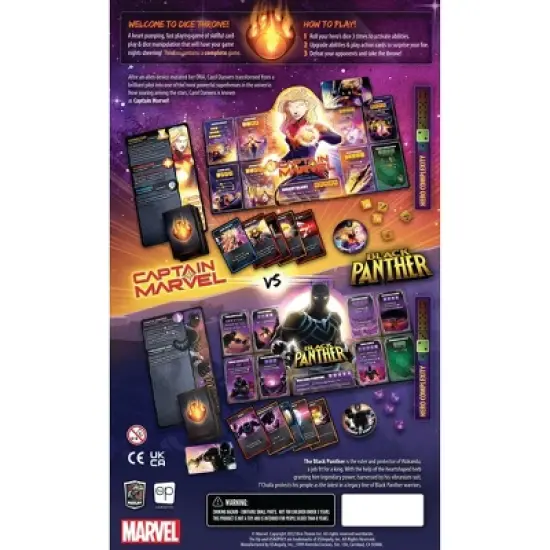 Dice Throne Game: MARVEL Captain Marvel vs. Black Panther image {6}