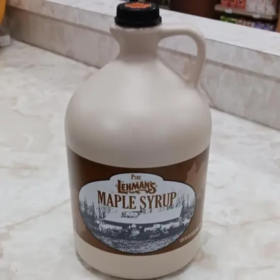 Lehman's Real Pure Maple Syrup U.S. Grade A Medium Amber Jug image {2}