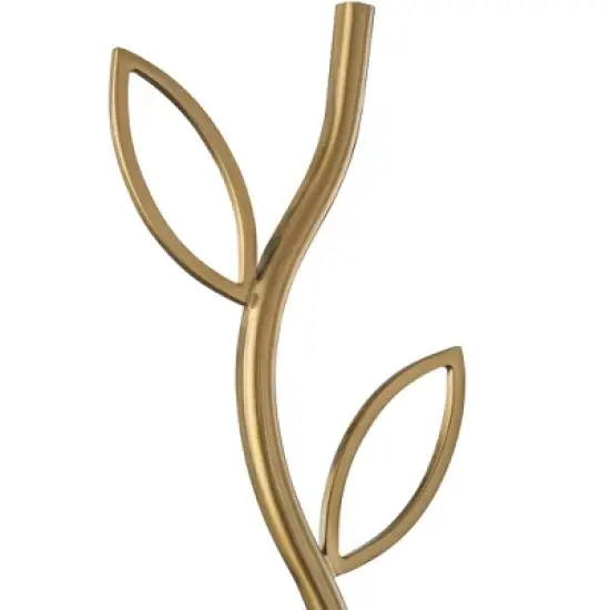 360 Lighting Vita 30" High Antique Brass Decorative Vine Cord Cover image {1}