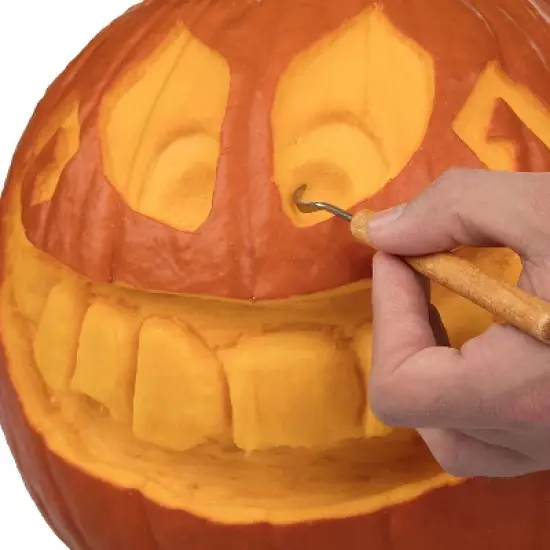 Pumpkin Carving Kit (21 Tool Set)- Halloween Professional Sculpting, Cutting & Carving Knife Supplies for Fall Jack-O-Lanterns, Pumpkins, Decorations image {4}