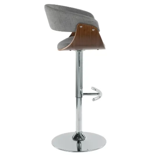 Mod Mid - Century Modern Adjustable Barstool - Lumisource image {2}