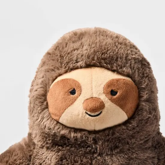 11" Sloth Stuffed Animal - Gigglescape&trade;: Polyester, Zoo Animal, Ages 1+ image {3}