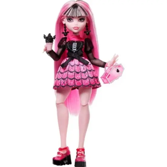Monster High Skulltimates Secrets Fearidescent Draculaura Fashion Doll image {1}