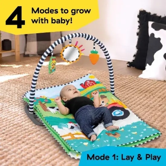 Baby Einstein Busy Barnyard Grow-With-Me Activity Gym image {1}