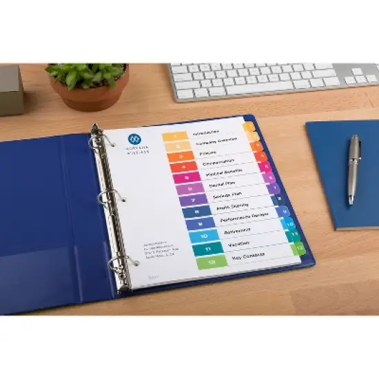 Avery Ready Index Table of Contents Dividers for Laser/Inkjet Printers 257402 image {1}