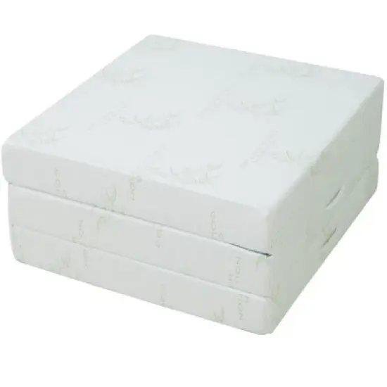 Cheer Collection Trifold Folding Mattress - Convenient Travel and Small Space Solution image {7}