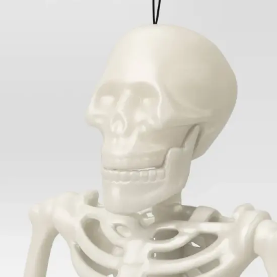 24" Poseable Skeleton Halloween Decorative Prop Iridescent - Hyde and EEK! Boutique&trade; image {2}