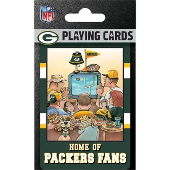 MasterPieces Officially Licensed NFL Green Bay Packers Fan Deck Playing Cards - 54 Card Deck image {4}