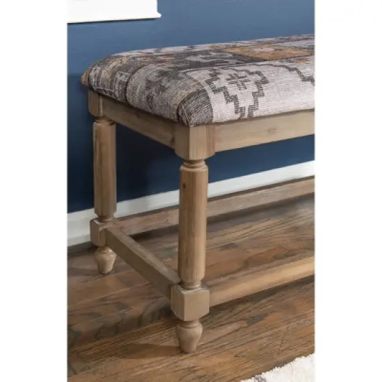 Kaya Bench Gray - Linon image {7}