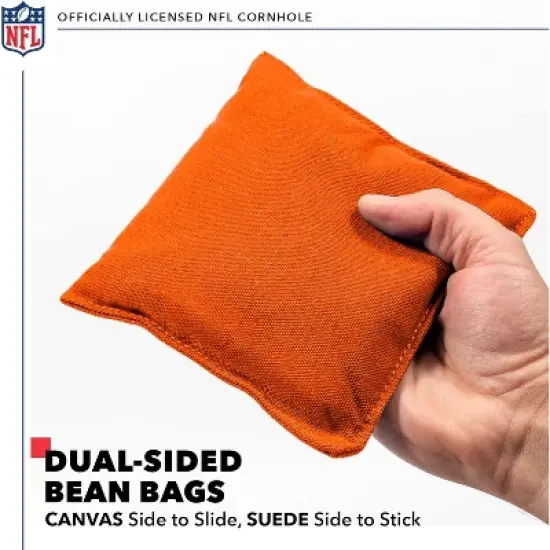 NFL Cleveland Browns 2'x4' Wood Cornhole Set image {4}