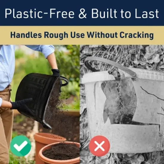 Kings County Tools 30L/8Gal Large Rubber Bucket image {3}