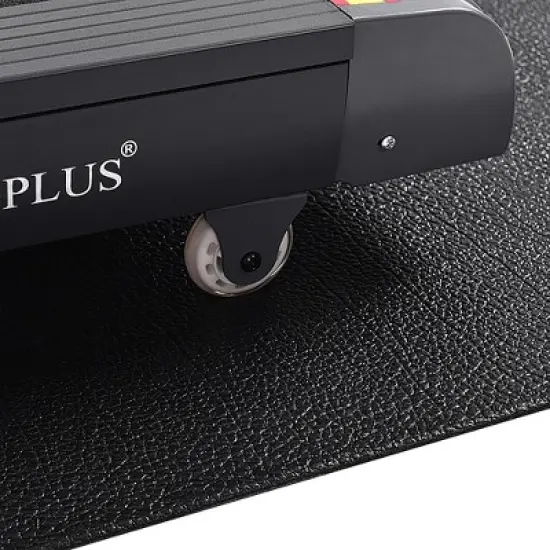 Costway 47''x24'' Exercise Equipment Mat High Density PVC Treadmill Mat Floor Protector Pad image {7}