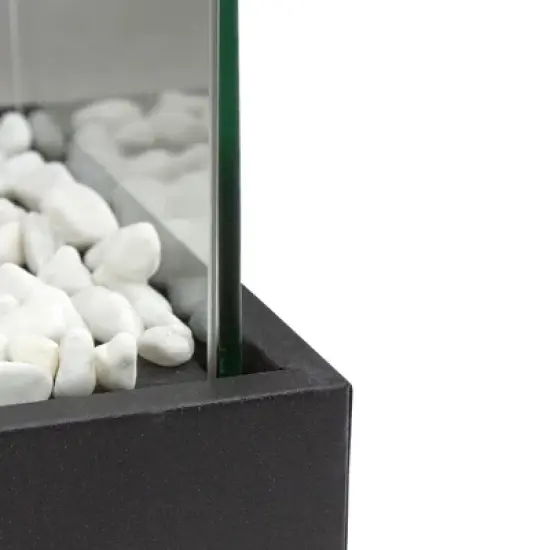 Northlight 17.75" Bio Ethanol Ventless Portable Tabletop Triple Fireplace with Flame Guard image {5}