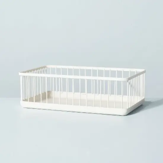 Wire Storage Basket Sour Cream - Hearth & Hand3 with Magnolia image {7}