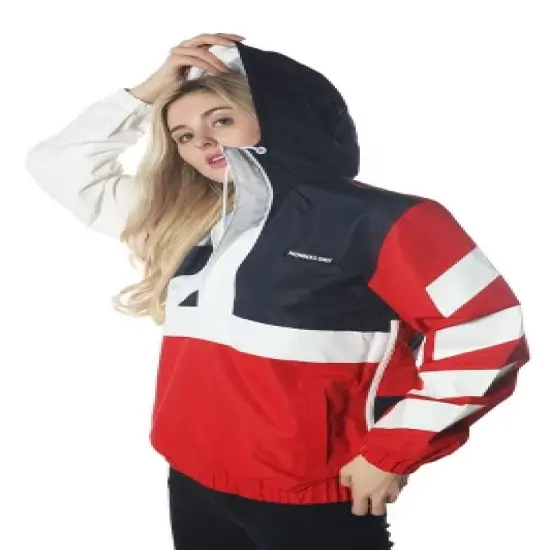 Members Only - Women's Jungle Print Popover Oversized Jacket image {4}