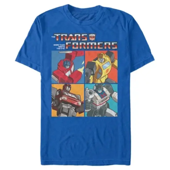 Men's Transformers Autobots Character Box T-Shirt image {4}