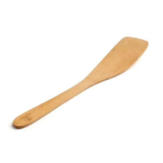 Berard Contour Olive Wood Curved Spatula, 12-Inch image {6}