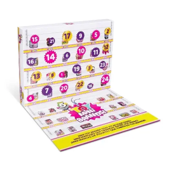 5 Surprise Toy Mini Brands Global Series 3 Advent Calendar image {2}