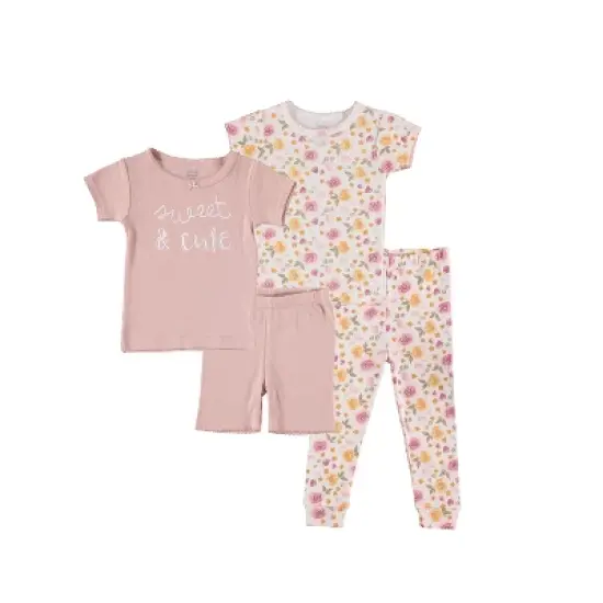 Cutie Pie Baby Girl Toddler and Infant Pajama Sleeper Set image {18}