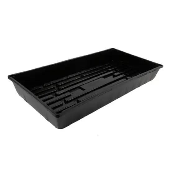 SUNPACK 10" x 20" Mega Plastic Seed Starting Tray, 2.5" image {2}