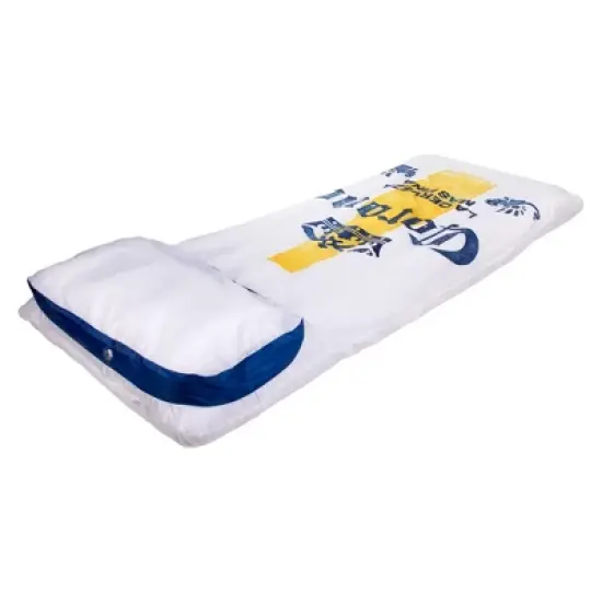 Northlight 74.75" Fabric Covered Inflatable Corona Pool Lounge image {3}