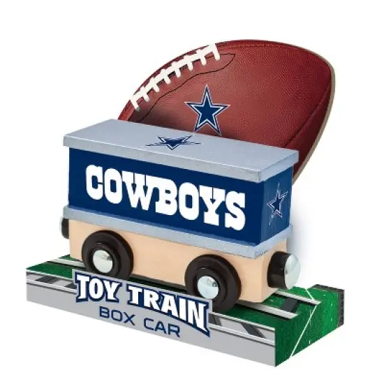 MasterPieces Wood Train Box Car - NFL Dallas Cowboys image {3}