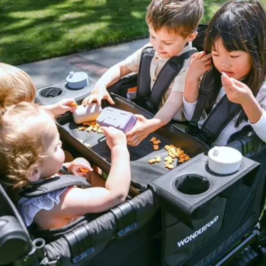 WONDERFOLD W2 Flex Snack Tray - Black image {2}