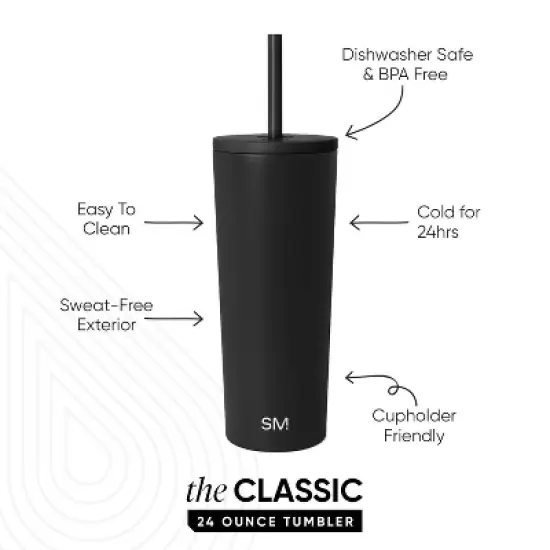 NFL San Francisco ers Simple Modern Stainless Steel Classic Tumbler - 24oz image {1}