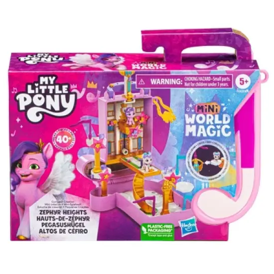My Little Pony Mini World Magic Compact Creation Zephyr Heights Playset image {1}