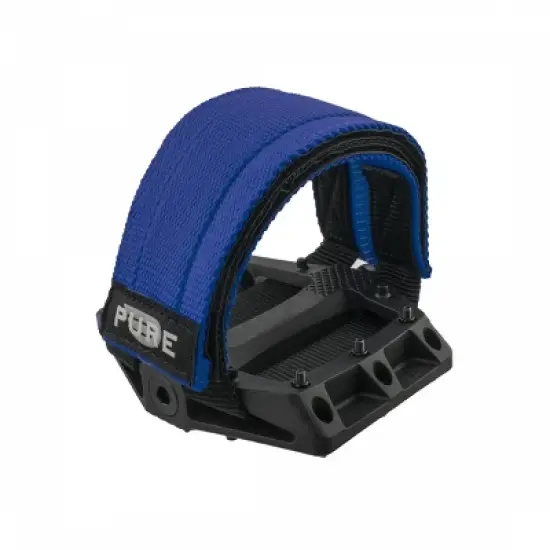 Pure Cycles Pro Footstrap Dark Blue image {1}