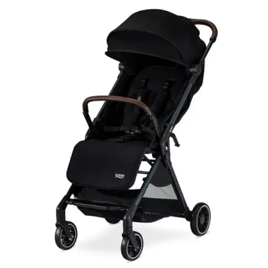 Britax Juniper Compact Stroller, Lightweight Fold-and-Go Design - Raven Black image {14}