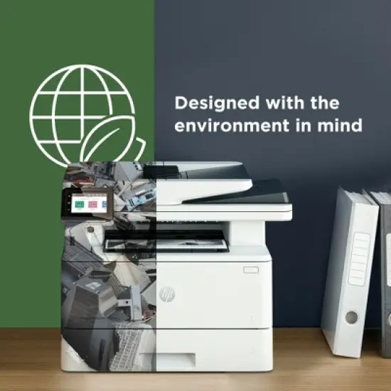 HP LaserJet Pro 4001dw Laser Printer, Black And White Mobile Print Up to 80,000 image {3}