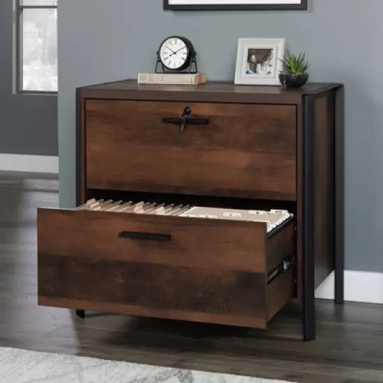 Briarbrook 2 Drawer Lateral File Barrel Oak - Sauder image {2}
