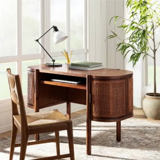 Portola Hills Caned Desk - Threshold&trade; designed with Studio McGee image {1}