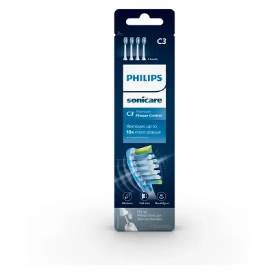 Philips Sonicare Premium Plaque Control Replacement Electric Toothbrush Head image {9}